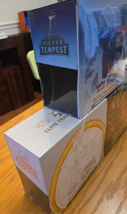 2022 Pokemon Silver Tempest, Brilliant Stars, and Lost Origin 3-Box ETB lot Seal - Image 4