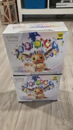 Pokemon Prismatic Evolutions ETB New Sealed From Dollar General - Image 1