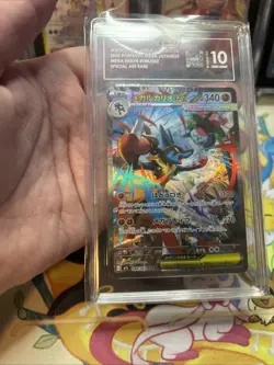 Pokemon Mega Lucario ex 088/063 Mega Brave Japanese TAG 10 Gem Mint - Image 5