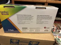 POKEMON 2022 GALAR PARTNERS ZAMAZENTA V & INTELEON 2 TIN PACK SEALED 9 PACKS - Image 2