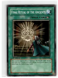 Yu-Gi-Oh! Final Ritual of The Ancients Common TLM-EN044 Moderately Played 1st - Image 1