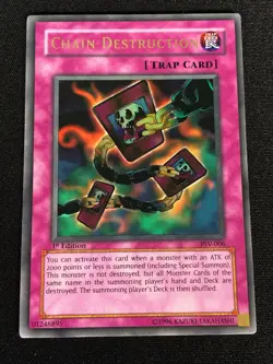 Yugioh Chain Destruction PSV-006 1st Ultra (MP) - Image 1