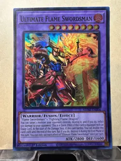 Ultimate Flame Swordsman Mzmi-en004. 1 Edition. NM. YU-GI-OH.. - Image 1