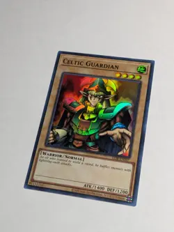 Yugioh Celtic Guardian LOB-EN007 25th Anniversary Super Rare NM - Image 2