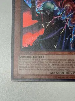 Vampire Lord DCR-000 Dark Crisis 1st Edition Secret Rare #6 - Image 4