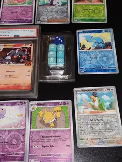 PSA graded pokemon card 9 Mint Lot 13 Shiny 2 Set Dice EX HOUNDOOM RARE LOW BID - Image 3
