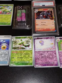 PSA graded pokemon card 9 Mint Lot 13 Shiny 2 Set Dice EX HOUNDOOM RARE LOW BID - Image 5