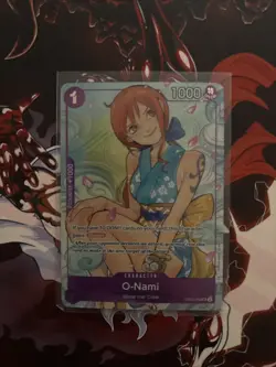 O-Nami (Illustration Box Vol.1) OP05-062 One Piece Promotion Cards Foil - Image 1