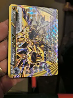 Pokemon TCG Hydreigon Break Steam Siege Holo Rare Card 87/114 - Image 3