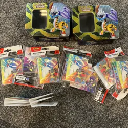 Pokemon lot cards , Binders & Tins With Over 400 Pokemon Cards from phantasmal - Image 3
