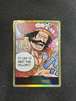 DON!! Card (Gol.D.Roger) (Gold) Carrying On His Will Foil - Image 1