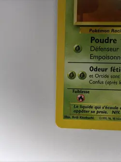 GLOOM (ORTIDE) 37/64 - FRENCH Jungle Set - WoTC Pokemon Card - UNLIMITED - NM/M - Image 5