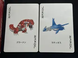 2003 Pokemon Japanese Poker Playing Cards Deck Ruby Groudon Pikachu Latios pichu - Image 5