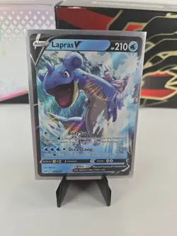 Lapras V 049/202 - Sword & Shield Base Set - Ultra Rare Holo NM Pokemon Card - Image 1