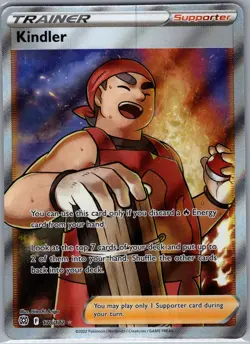 Kindler (Full Art) 170/172 SWSH09: Brilliant Stars - Pokemon Card - NM - Image 1
