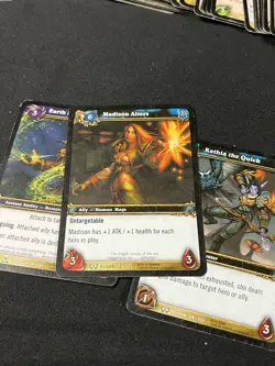 World of Warcraft 2008 TCG - 132 Card Lot - Image 5
