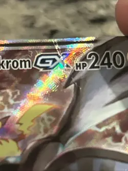 Pokemon Pikachu & Zekrom GX SM168 Full Art Tag Team Promo Card - Image 2