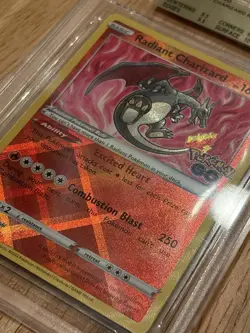 Pokemon TCG Radiant Charizard Pokemon Go Card 011/078, BGS 9.5 Gem Mint - Image 3