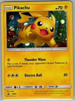 Pikachu - SM76 Holo SM Promos - Pokemon Card - NM - Image 1