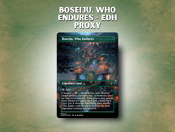 Boseiju, Who Endures - Custom Magic: The Gathering Card - Image 1