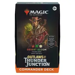 Magic the Gathering : Outlaws of Thunder Junction Desert Bloom Commander Deck - Image 1