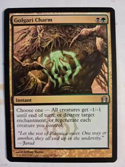 Golgari Charm [Return to Ravnica] (164/274) Magic MTG LP/NM BULK DISCOUNT - Image 1