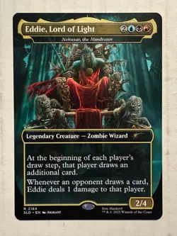 Eddie Lord of Light Nekusar the Mindrazer Secret Lair NM Magic The Gathering - Image 1