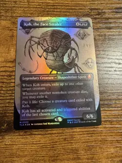 MTG Magic The Gather Avatar Borderless Showcase FOIL Koh the Face Stealer Mythic - Image 1