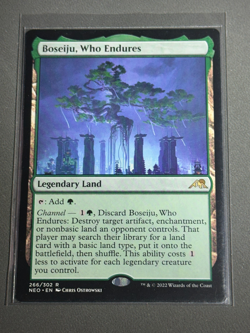 MTG - Boseiju Who Endures - Kamigawa: Neon Dynasty #266 - Image 1