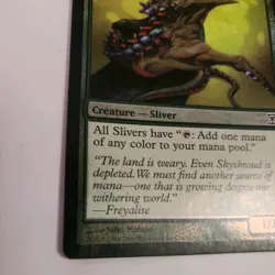 1x FOIL Gemhide Sliver Time Spiral MTG MAGIC THE GATHERING NEVER PLAYED NM - Image 4