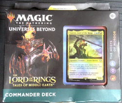 MTG: The Hosts of Mordor - Lord of the Rings: Middle-earth Commander Deck Sealed - Image 1