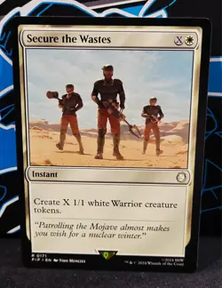 magic the gathering - Secure the Wastes - Instant - Rare - White - Plains - Image 1