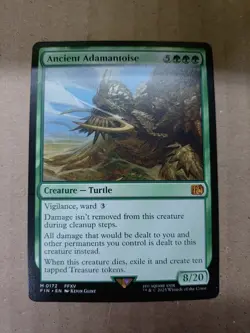 Ancient Adamantoise FIN #172 Non-Foil Standard Art NM MTG - Image 1