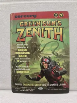 Green Sun's Zenith Edge of Eternities Special Guests Edition Near Mint Condition - Image 1