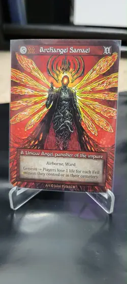 Sorcery Contested Realms - Gothic - Archangel Samael NM - Image 1