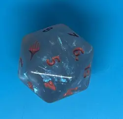 Oversized Spindown D20 Die - MTG Avatar: The Last Airbender Dice Life Counter - Image 2