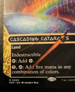Cascading Cataracts Borderless 0005 Rare Edge Of Eternities Magic: The Gathering - Image 4