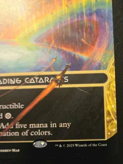 Cascading Cataracts Borderless 0005 Rare Edge Of Eternities Magic: The Gathering - Image 5