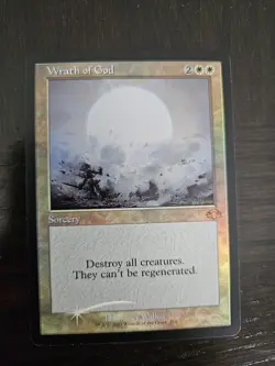 MTG Wrath of God *RETRO FRAME FOIL* Dominaria Remastered 279 NM - Image 1