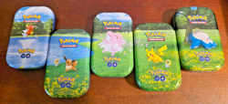 Pokemon Go! Mini Tins Lot Of 5 **EMPTY NO PACKS** - Image 1