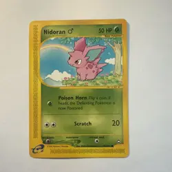 Pokemon TCG Nidoran (Male) Aquapolis 96/147 Regular Common VLP - Image 2