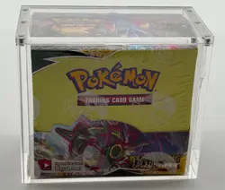Pokemon Evolving Skies Booster Box w/ Acrylic MINT BOX - Image 1