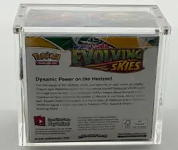 Pokemon Evolving Skies Booster Box w/ Acrylic MINT BOX - Image 2