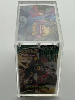 Pokemon Evolving Skies Booster Box w/ Acrylic MINT BOX - Image 5