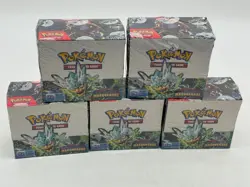Lot of (5) Pokemon Scarlet & Violet Twilight Masquerade Booster Box Sealed - Image 1
