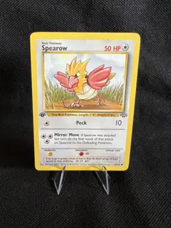 1999 Pokemon TCG Jungle Set Spearow 1st Edition #62/64 - Image 1