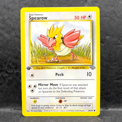 1999 POKEMON JUNGLE SPEAROW 62/64 1ST EDITION (COMMON) - Image 1