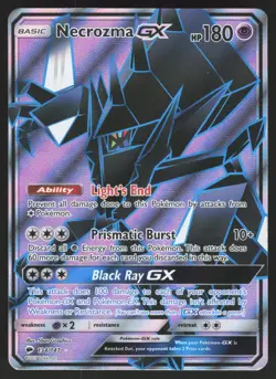 Necrozma GX Full Art 134/147 Ultra Rare Pokemon TCG SM - Burning Shadows NM - Image 1