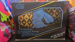 Pokemon Center Elite Trainer Box Plus ETB: Crown Zenith Sealed Exc. Fast Ship'n! - Image 1