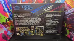 Pokemon Center Elite Trainer Box Plus ETB: Crown Zenith Sealed Exc. Fast Ship'n! - Image 3